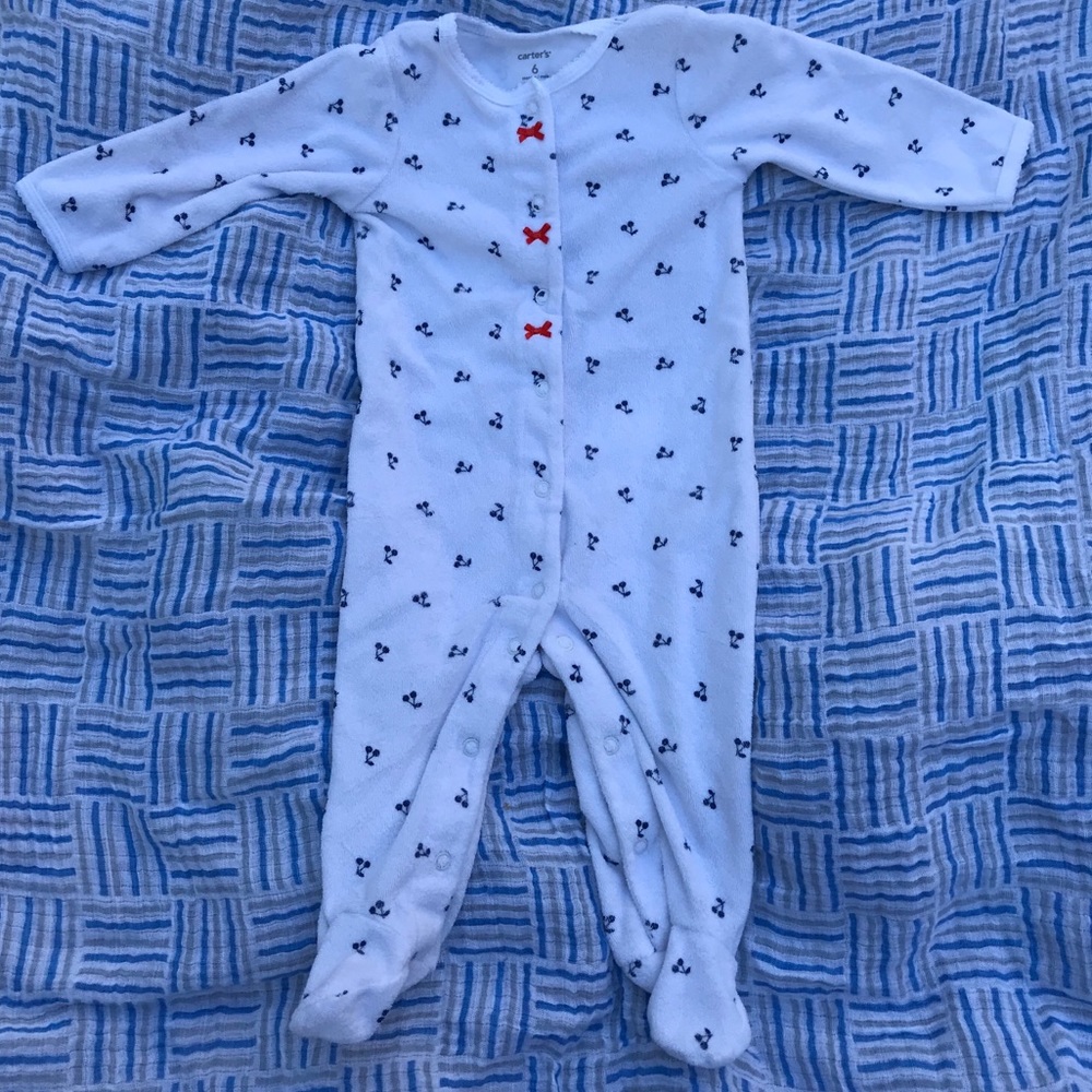Carter’s cherry footie